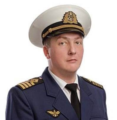 Капитан теплохода «Михаил Фрунзе» Нейман Александр Александрович